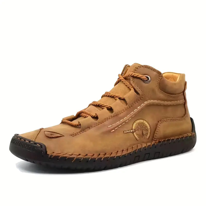 Bleu - Botines de Piel Ergonómicos para Hombre