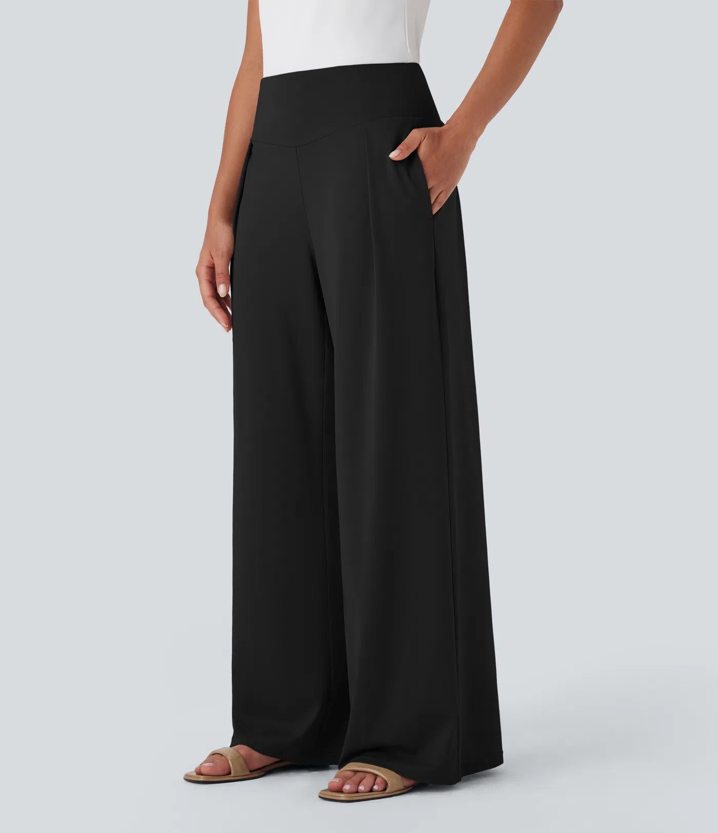 Artika - Pantalones Anchos Super Elásticos