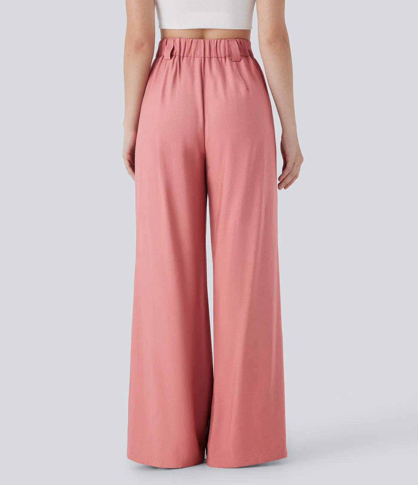 Cloudy - Pantalones Anchos Casuales con Bolsillos