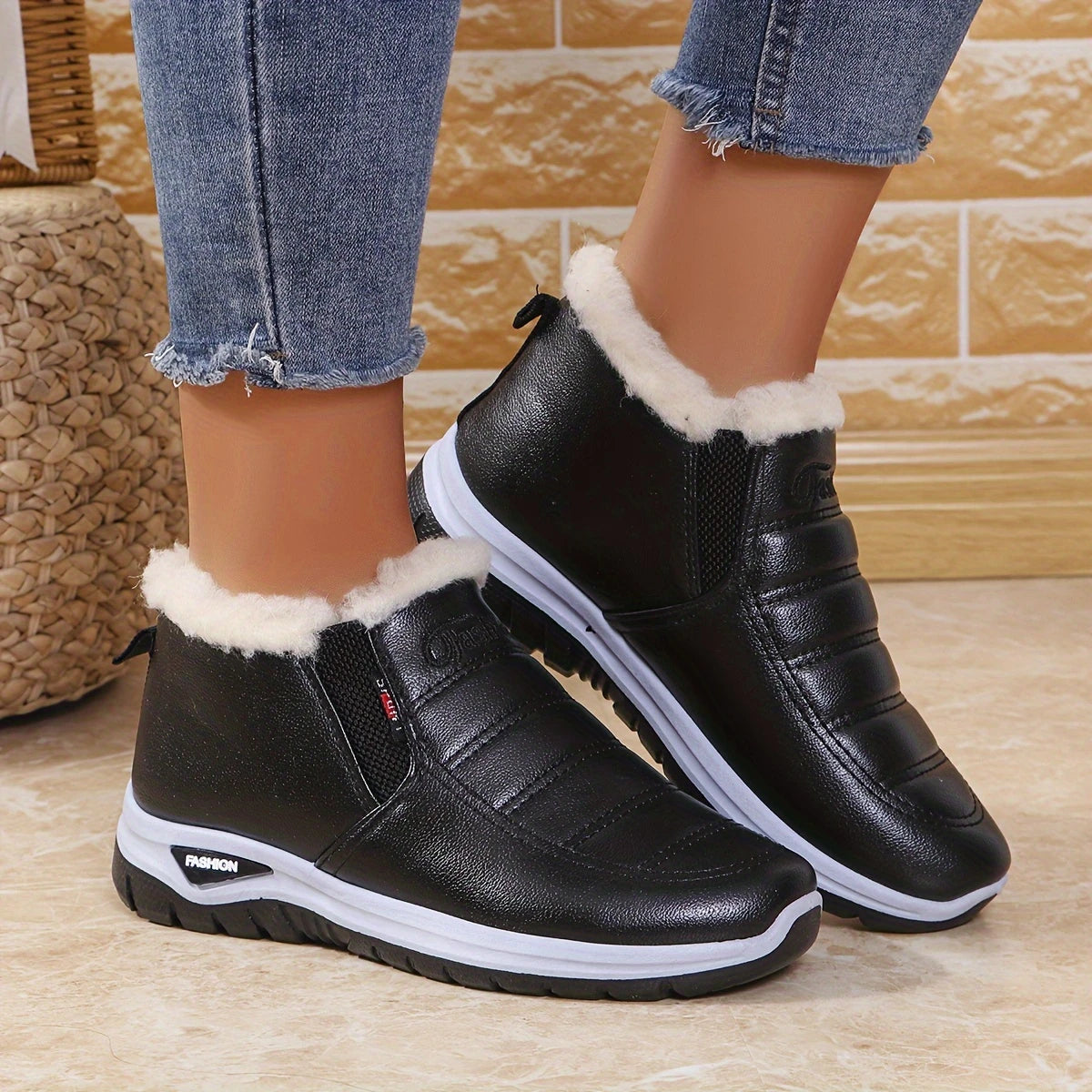 Aiko - Botines Cortos Interior Polar