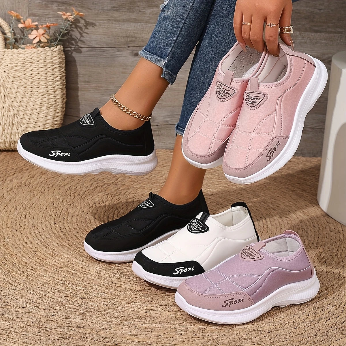 Zapatos Sport Ergo - Livianos, suaves y transpirables