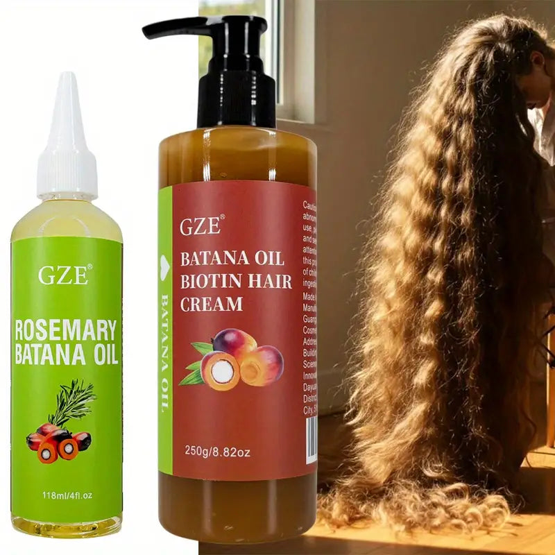2 Pack Aceite de Batana con Romero y Biotina para el Cuidado del Cabello