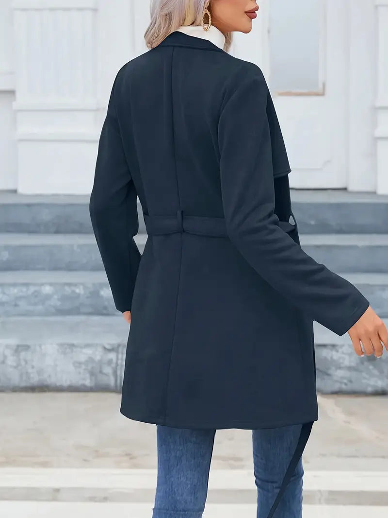 Aruka - Remera Trench Casual con Bolsillos