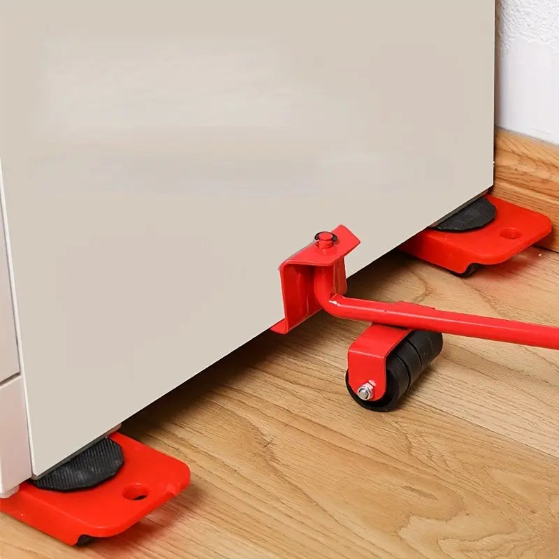 5 piezas de sistema de movimiento de muebles de alta resistencia, sin carga, sin batería necesaria