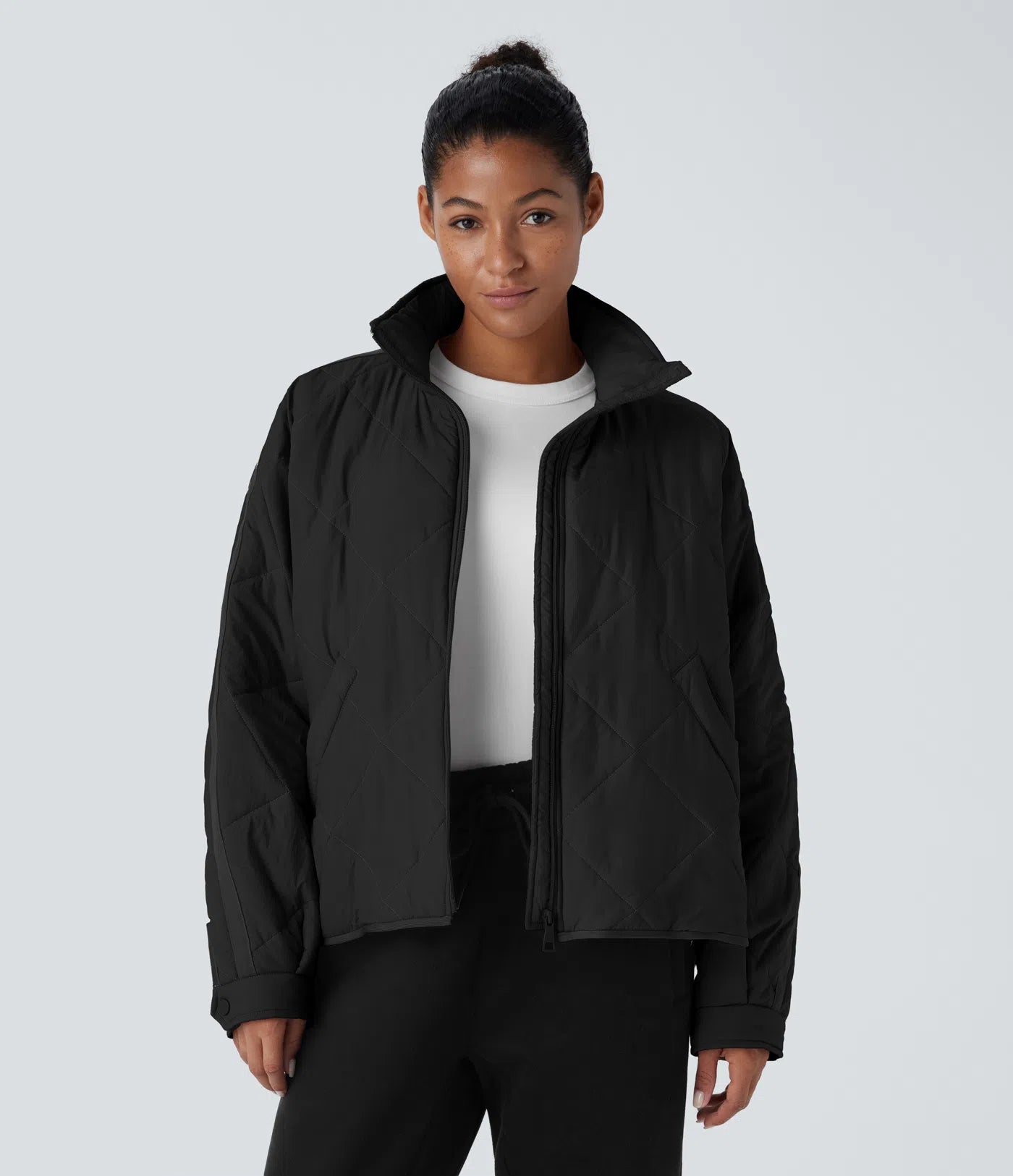 Brisa - Chaqueta Acolchada Impermeable Polar Interior
