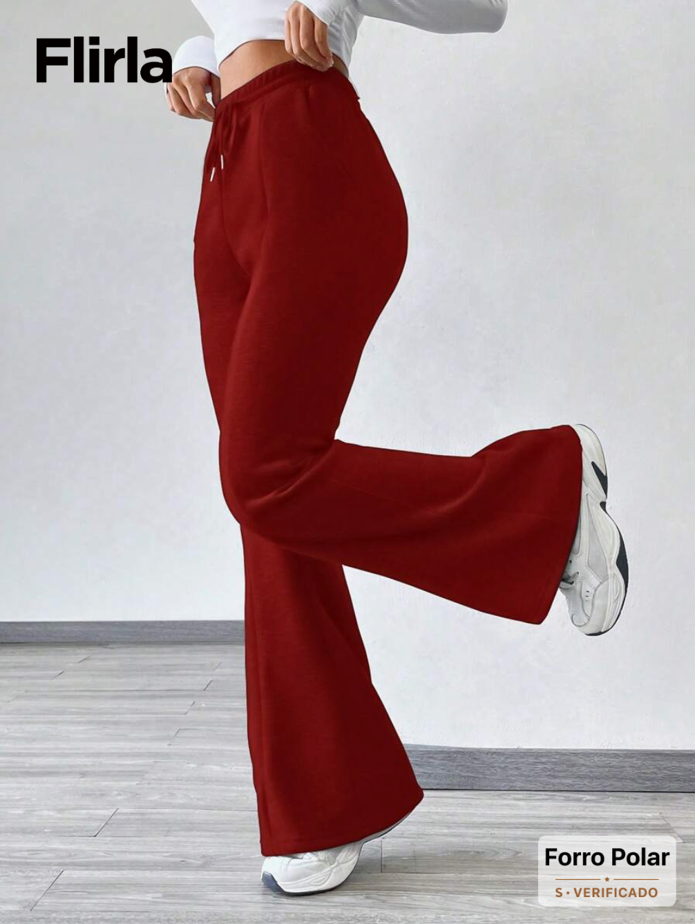 Olivia - Pantalones Térmicos Tipo Bota Campana