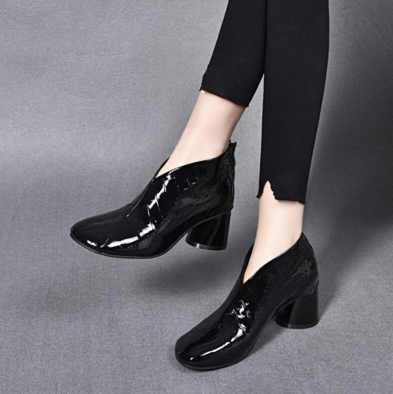 Polo - Botas de Corte Bajo de Cuero
