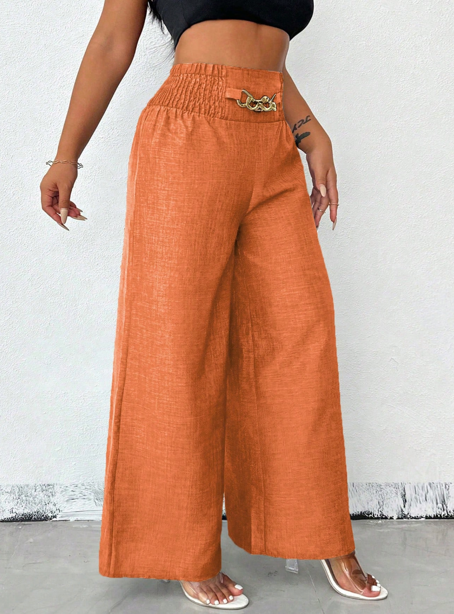Adelini - Pantalon Elegante de Vestir con Cinturon Gratis Estilo Bota Campana