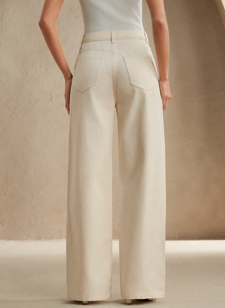 Dayna - Pantalón Tejano Elegante con Brillos