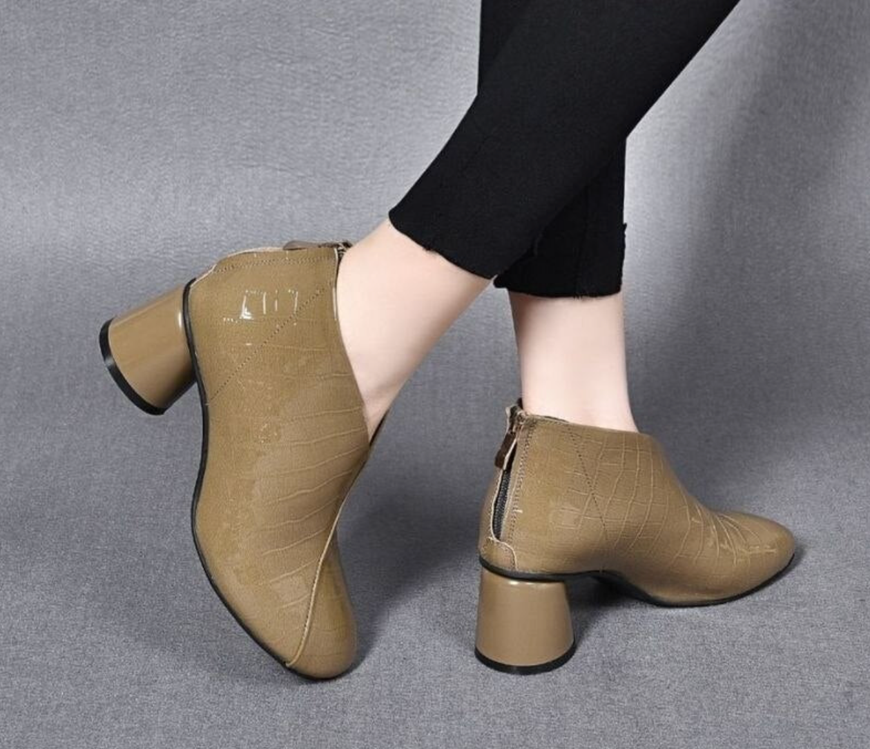 Polo - Botas de Corte Bajo de Cuero