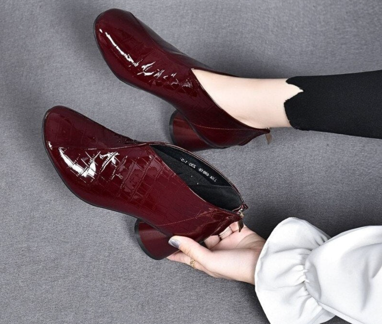 Polo - Botas de Corte Bajo de Cuero