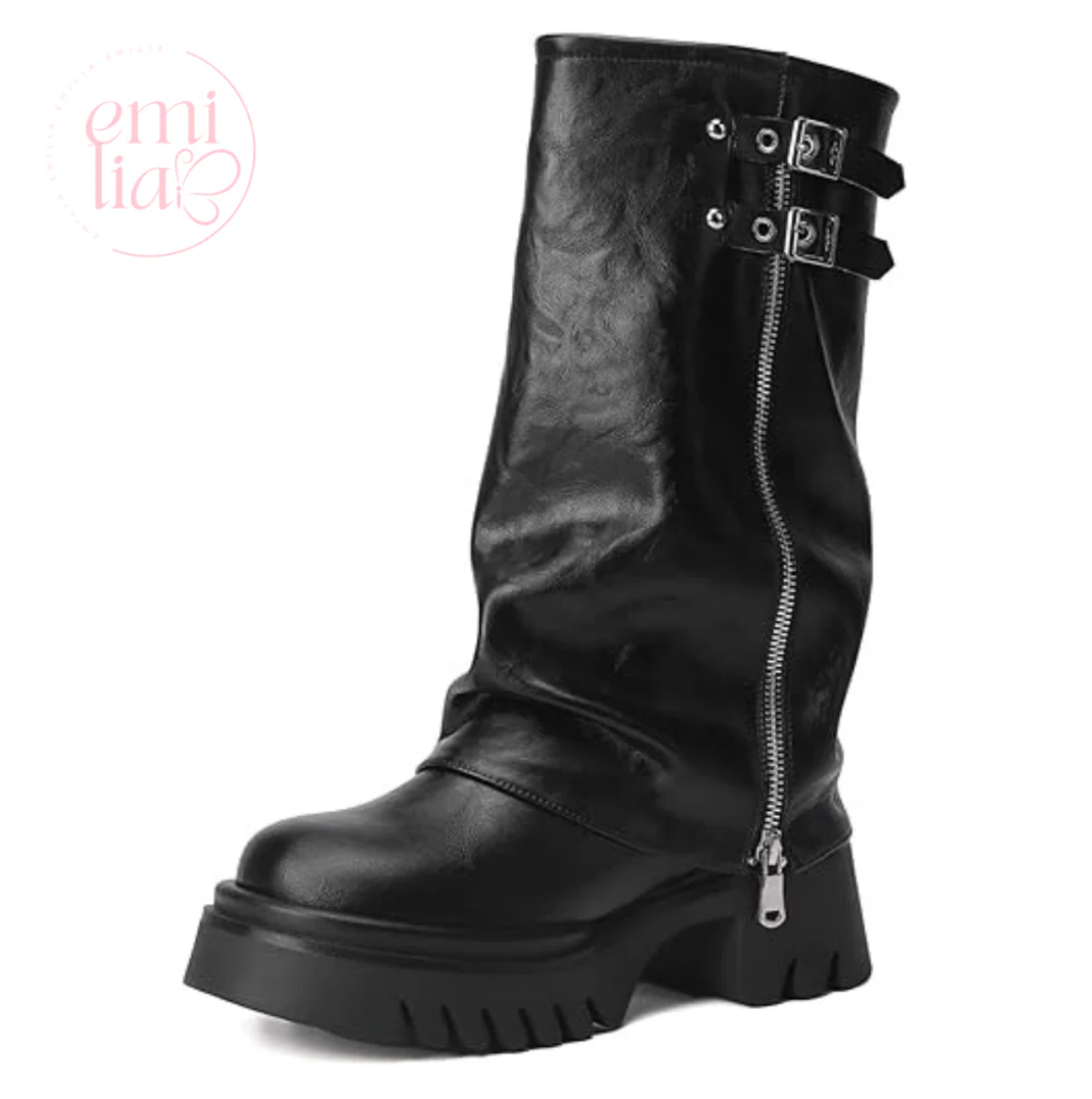 Botas Emilia - Botas Altas de Cuero