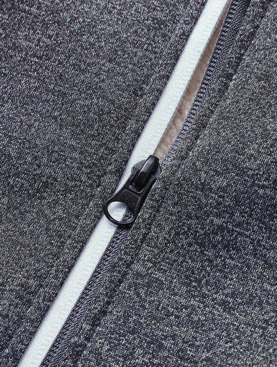 Moye - Remera de Hombre Acolchada Interior Polar