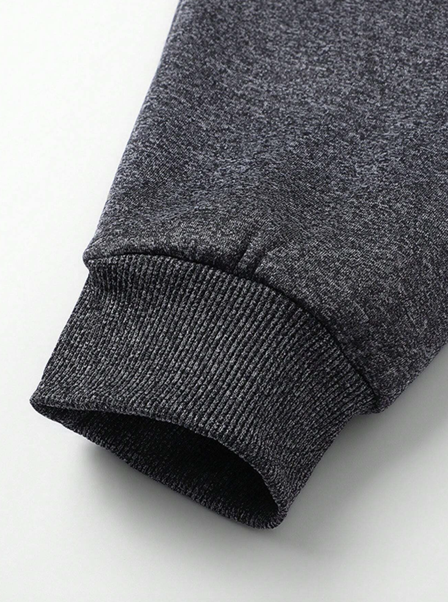 Moye - Remera de Hombre Acolchada Interior Polar