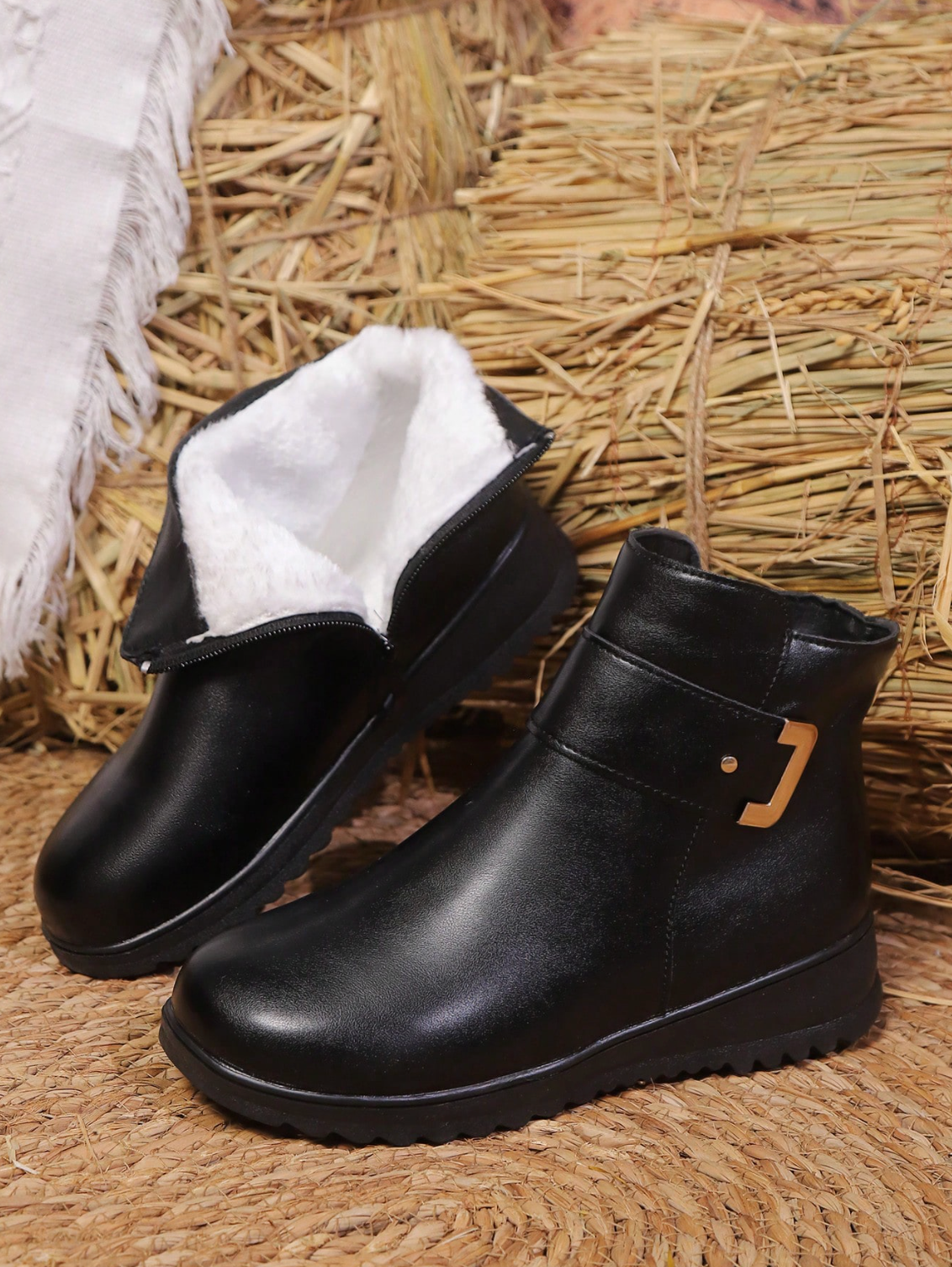 ADISON - Botas comodas con forro térmico antideslizante