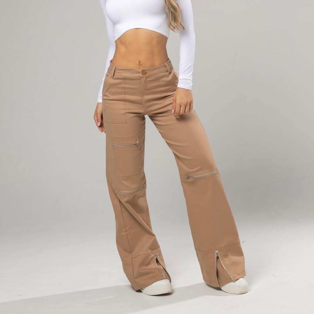 Blanes - Pantalon Holgado Múltiples Bolsillos
