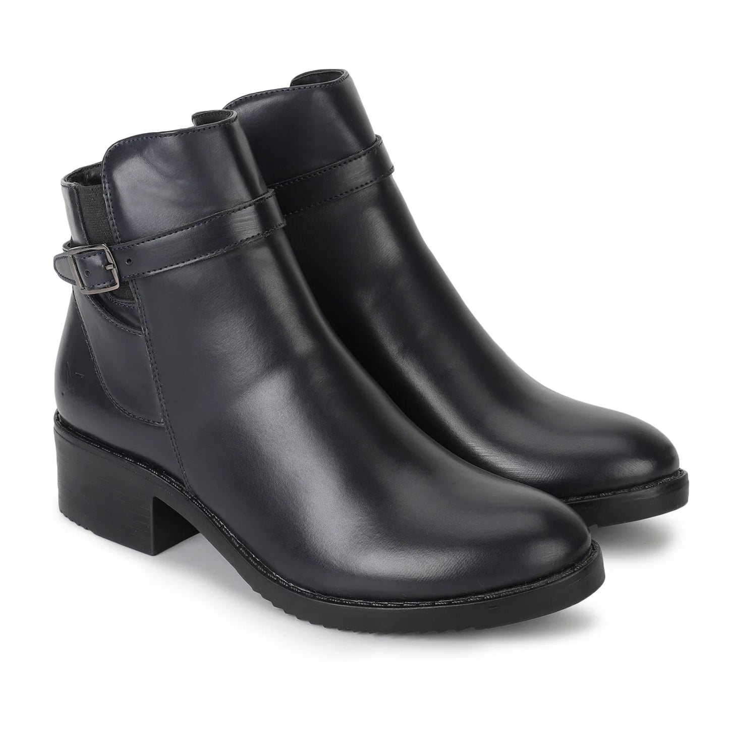 Ariel - Botines Cortos de Cuero Genuino