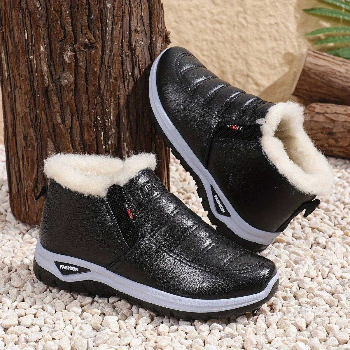 Aiko - Botines Cortos Interior Polar