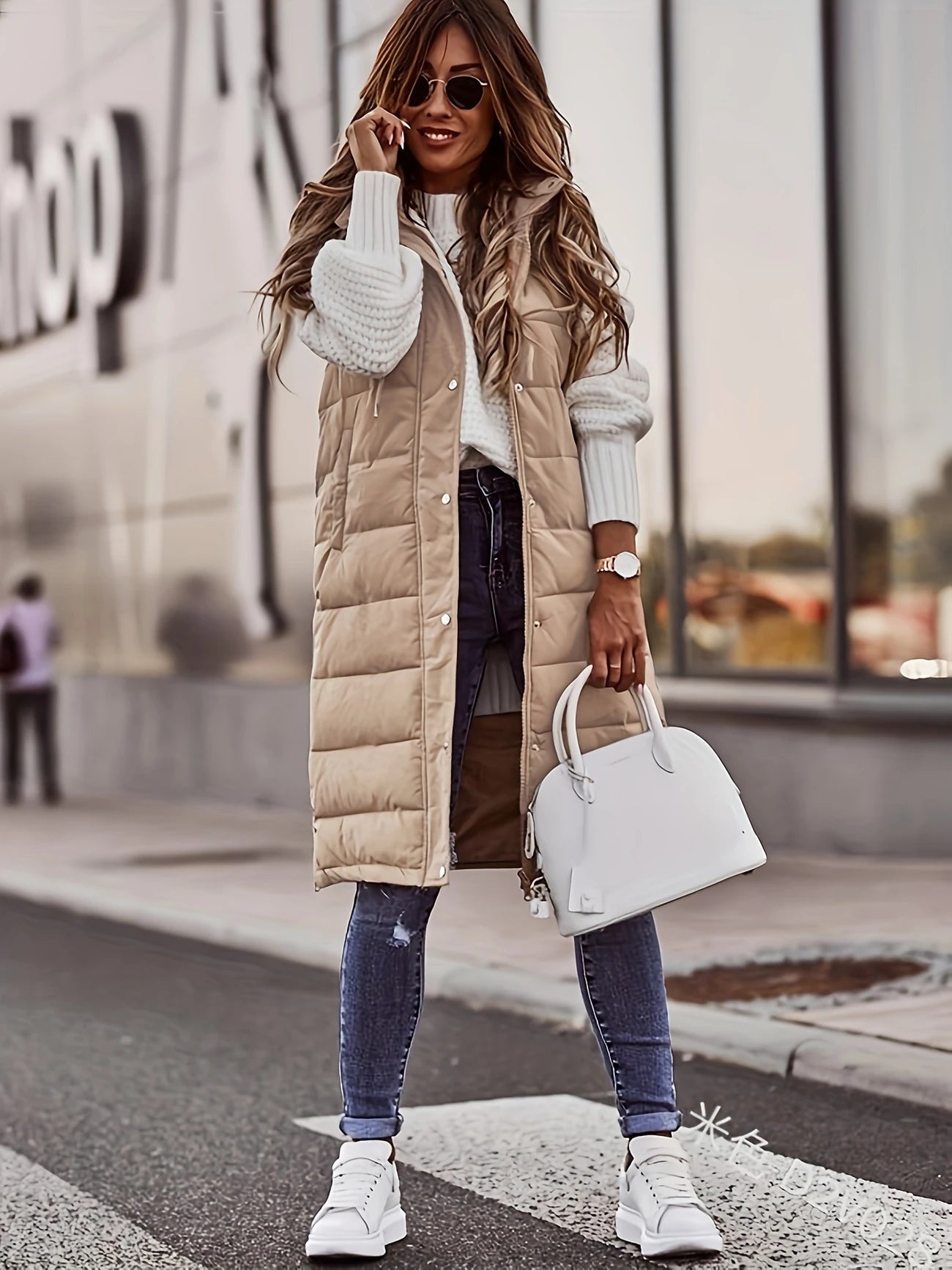 Bonnie - Chaleco Impermeable y Acolchado