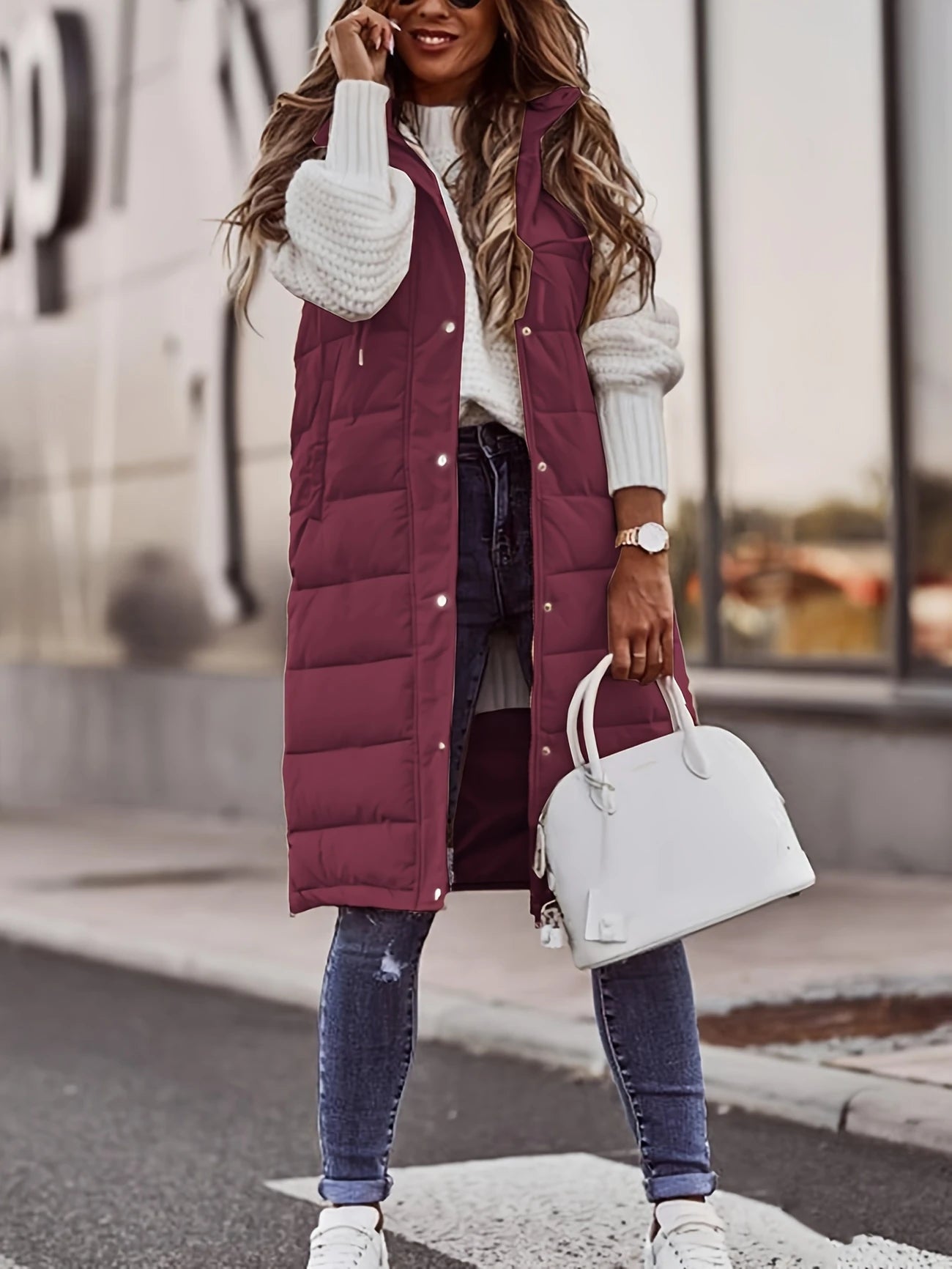 Bonnie - Chaleco Impermeable y Acolchado
