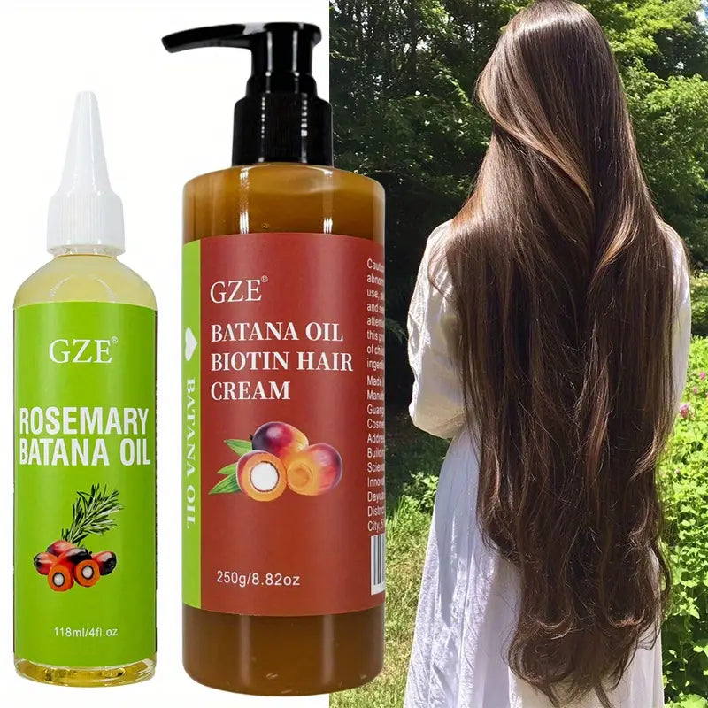 2 Pack Aceite de Batana con Romero y Biotina para el Cuidado del Cabello