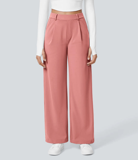 Tersa - Pantalon Caida Recta Cintura Elástica