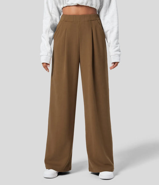 Siena - Pantalon Polar Tiro Alto Eslástico