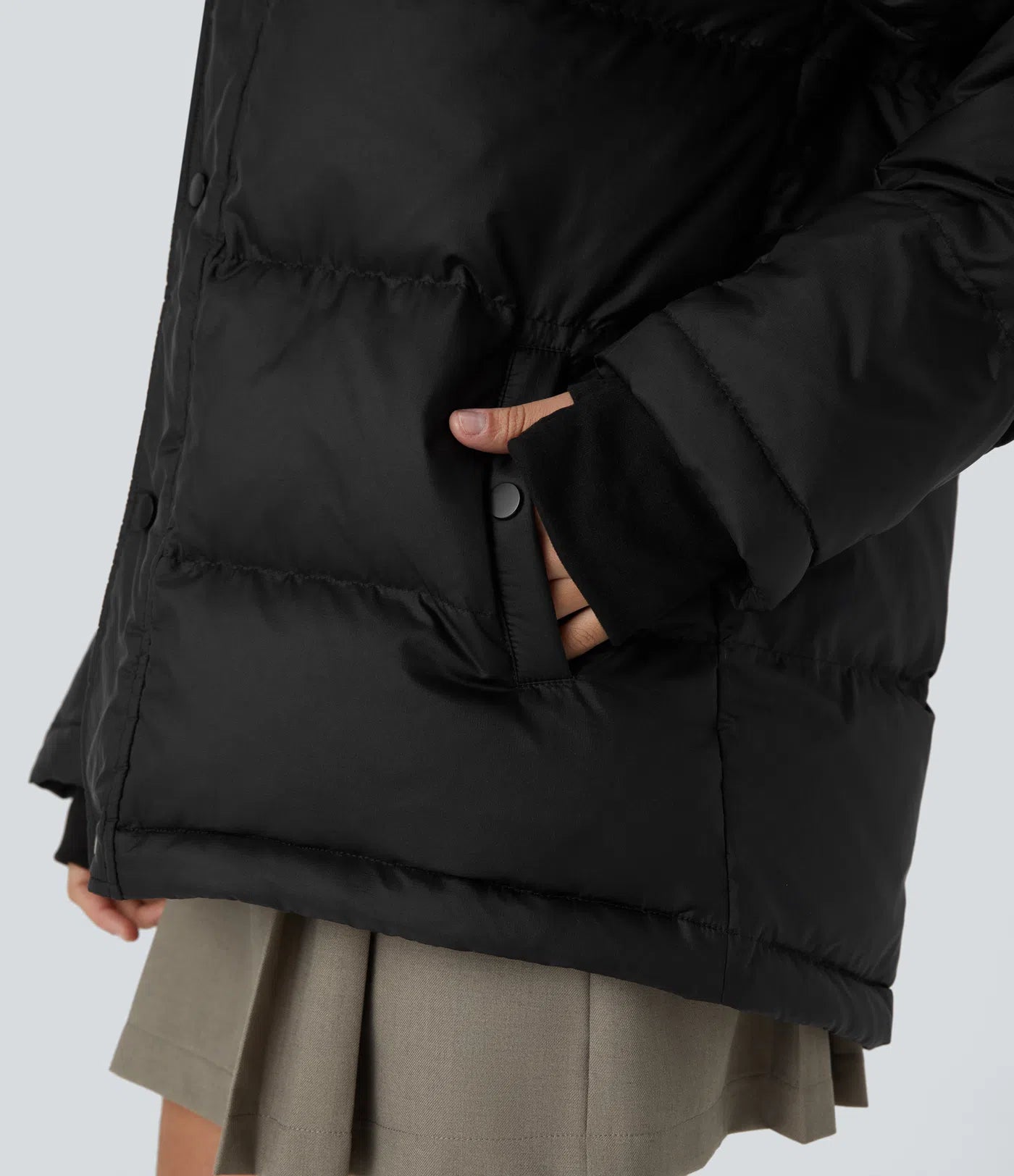 Inverna - Remera Acolchada Impermeable con Múltiples Bolsillos