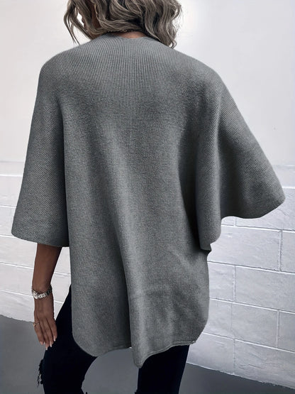 Premier - Poncho de Capa Ajustable y Holgada