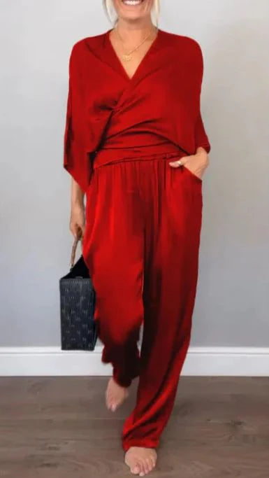 Yersey - Conjunto 2 Piezas Elegante Para Mujer