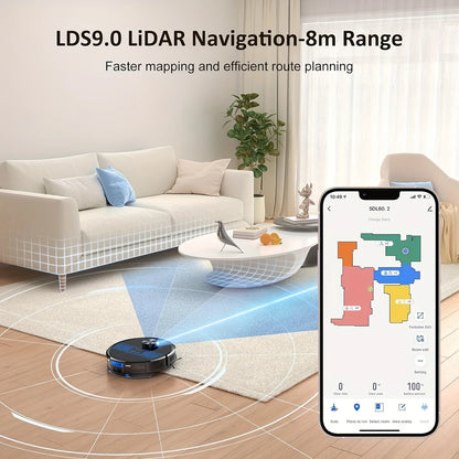 Aspiradora robot y fregadora combinada 4000Pa