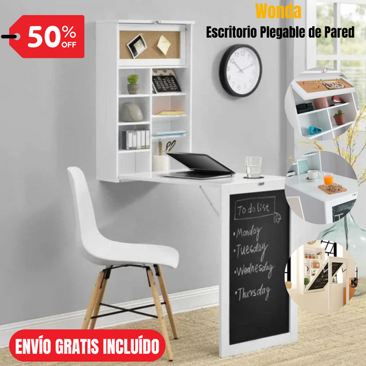 Wonda - Escritorio Plegable de Pared