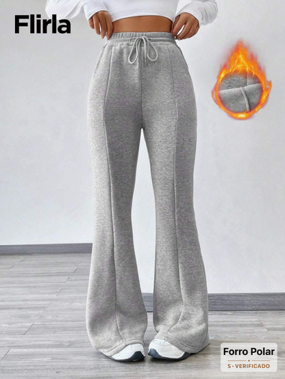 Olivia - Pantalones Térmicos Tipo Bota Campana