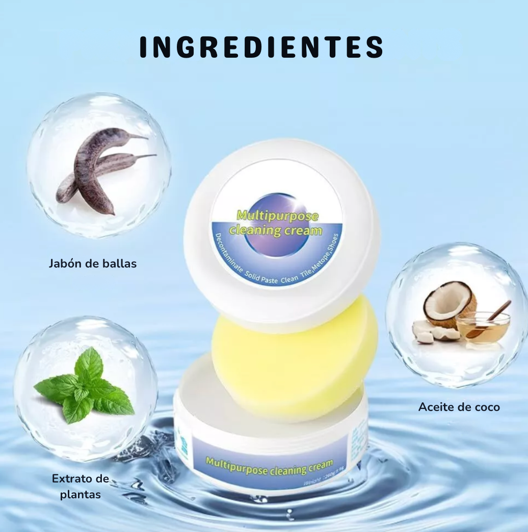 CREMA LIMPIADORA MULTIUSO - OFERTA 3X1