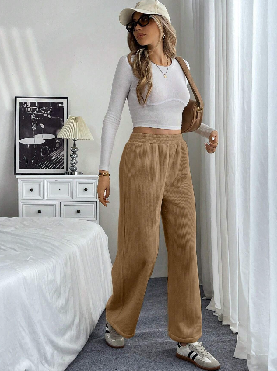 Angy - Pantalones Casual Térmicos