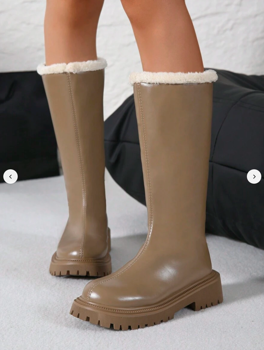 Vicky - Botas Altas Impermeables con Interior Polar