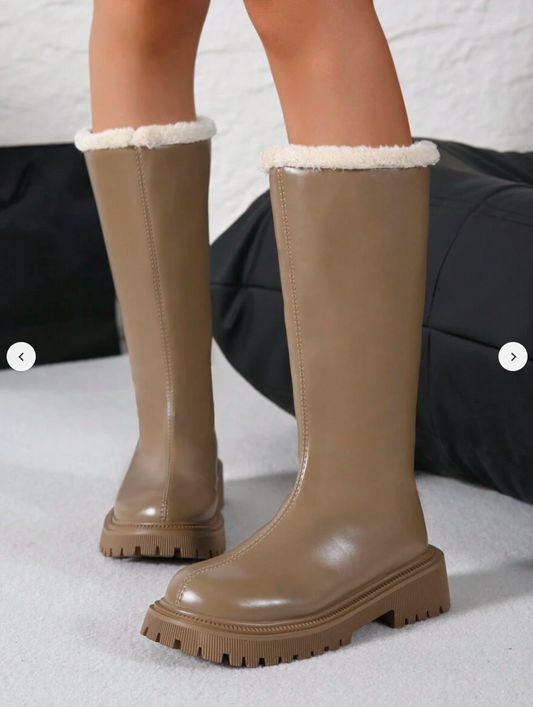 Vicky - Botas Altas Impermeables con Interior Polar