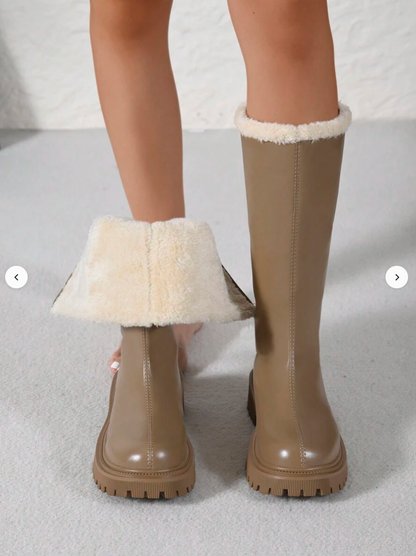 Vicky - Botas Altas Impermeables con Interior Polar