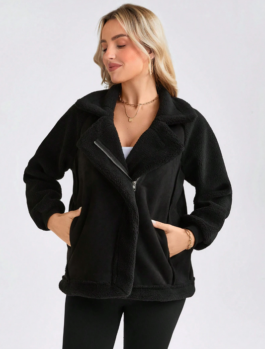 Teddy - Chaqueta de Ante y Borrego Mujer