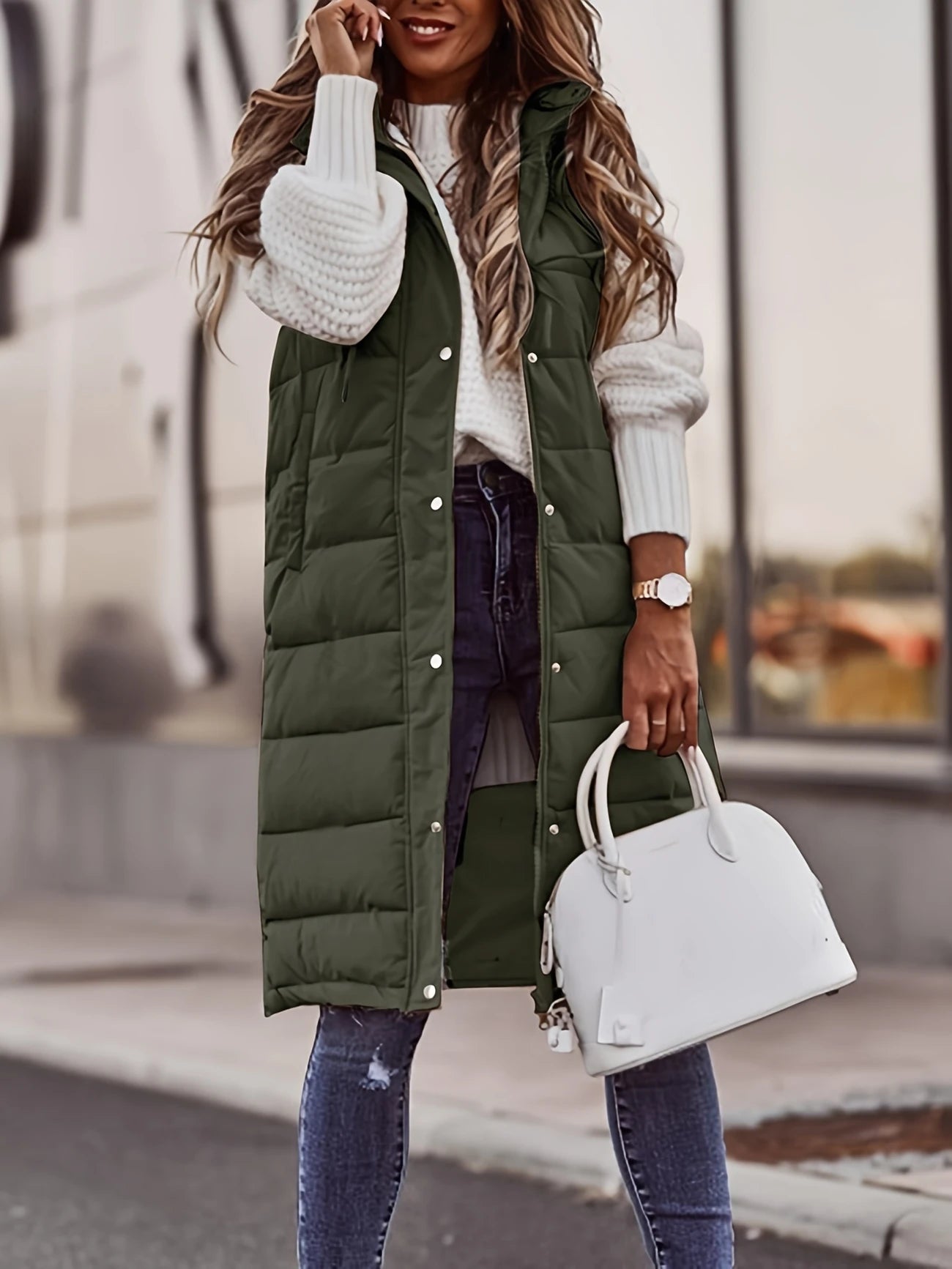 Bonnie - Chaleco Impermeable y Acolchado