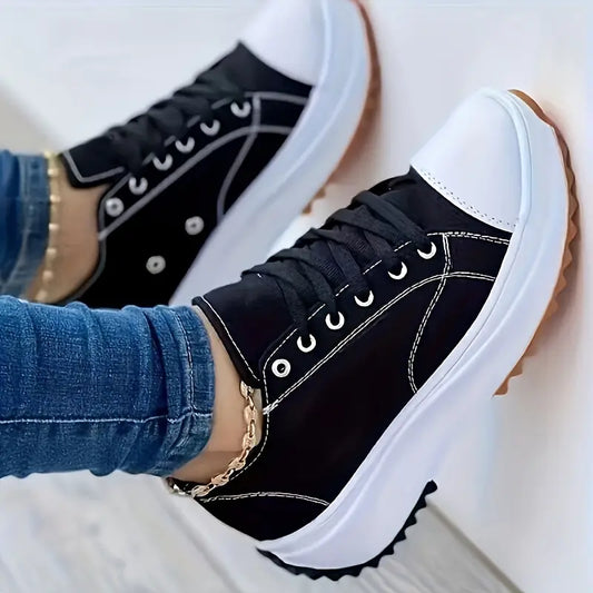 Tina - Zapatillas Casuales de Plataforma para Mujer